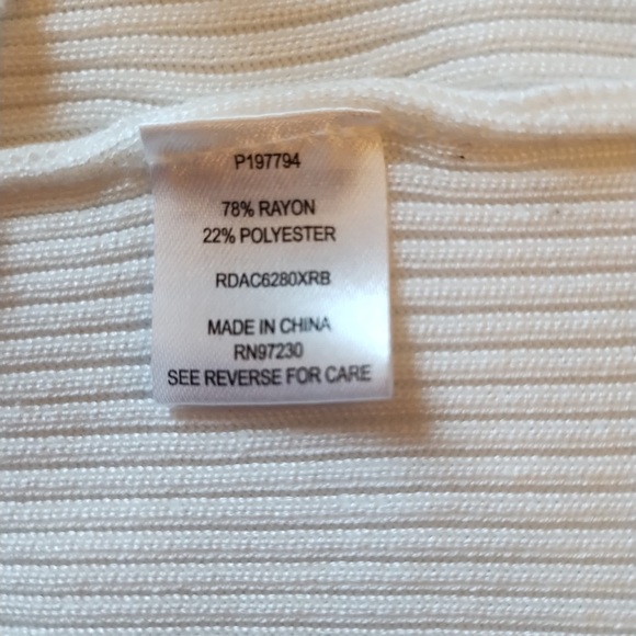 Women’s Dress Almost Famous Ivory SHORT SLEEVE Size 3XL - Picture 5 of 11